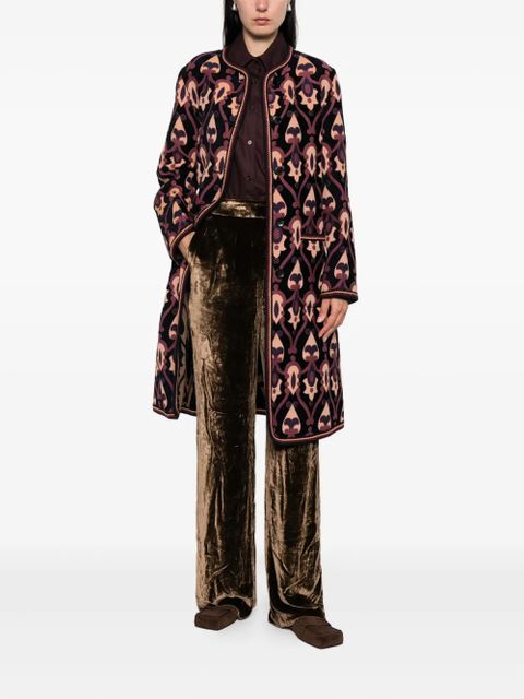 ETRO velvet trousers - Brown - zdjęcie produktu nr 2