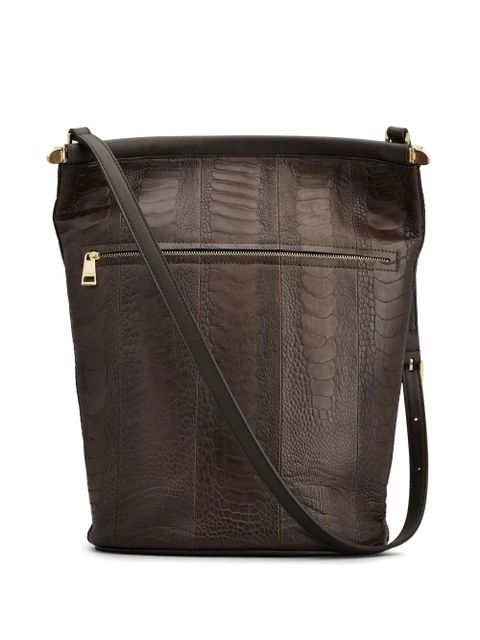 Tod's leather bucket bag - Brown - zdjęcie produktu nr 2