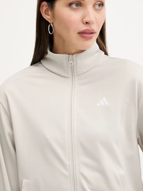 adidas dres Feelcozy damski kolor beżowy JX0515