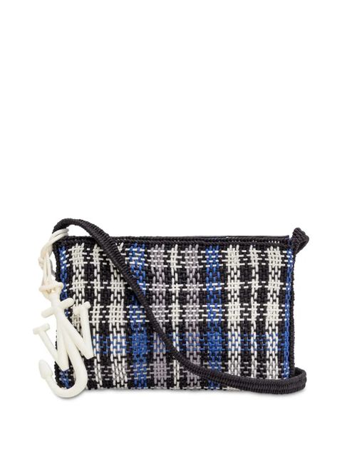 JW Anderson checked shoulder bag - Black