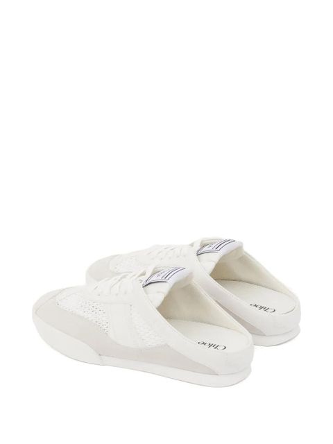 Chloé Kick lace-up mule sneakers - Neutrals