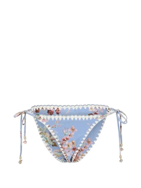 ZIMMERMANN Awaken floral bikini bottoms - Blue - zdjęcie produktu nr 1
