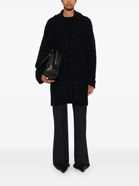 TWINSET check-pattern cardi-coat - Blue - zdjęcie produktu nr 2