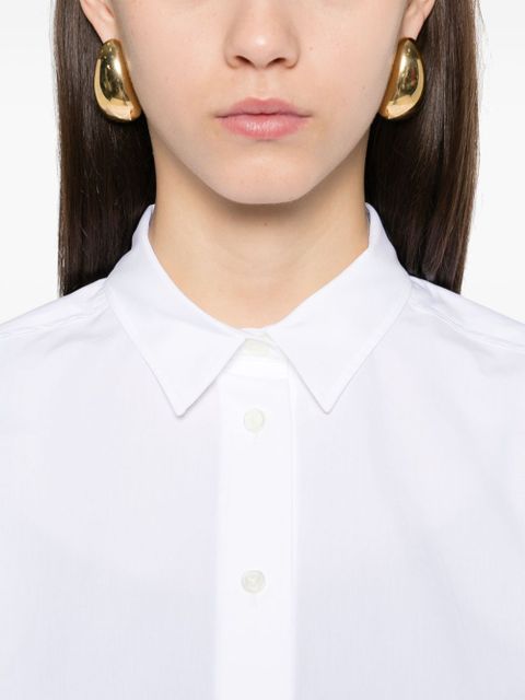 TOTEME Signature cotton shirt - White