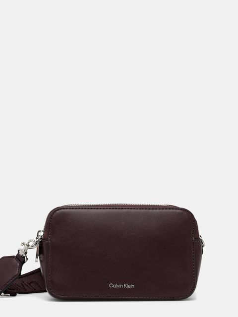 Calvin Klein torebka kolor brązowy LV04F3165G - zdjęcie produktu nr 1