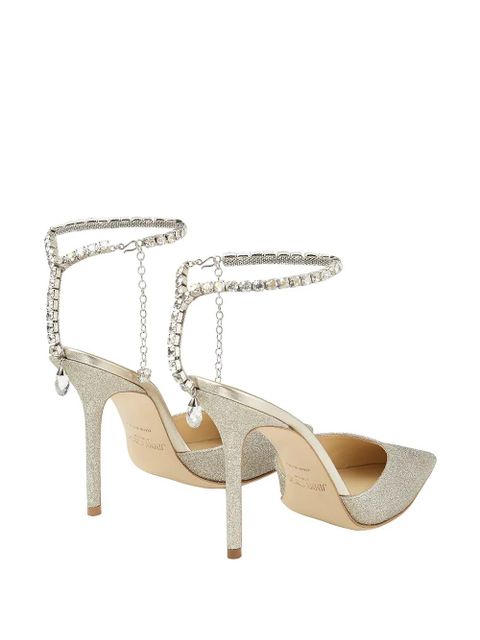 Jimmy Choo Saeda 100mm pumps - White