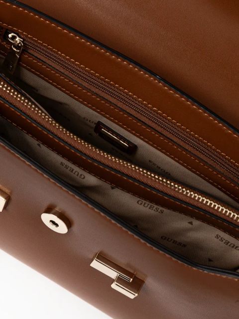 Guess torebka ALDITH kolor brązowy HWEVG9 64120