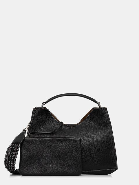 Gianni Chiarini torebka skórzana kolor czarny BS.10566.RNGDBL