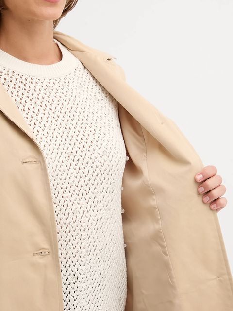 Pedro del Hierro trencz kolor beżowy 8572316