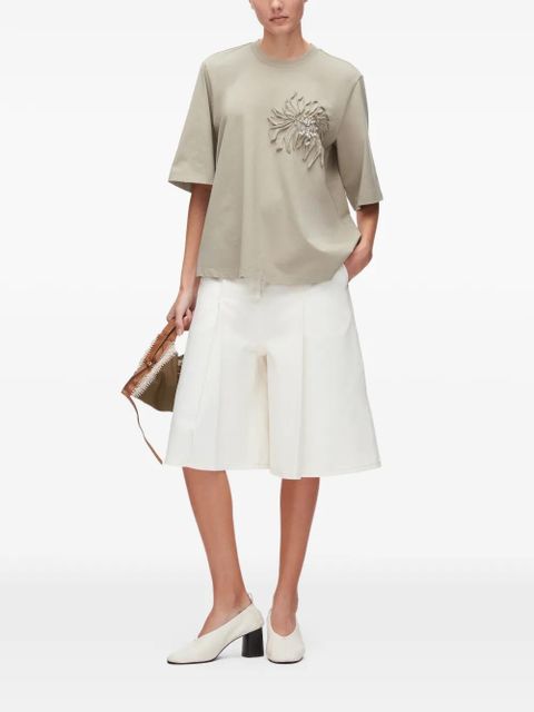 3.1 Phillip Lim embellishment T-shirt - Green