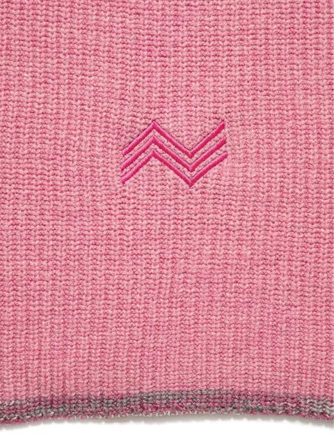 Missoni logo-embroidered scarf - Pink - zdjęcie produktu nr 2