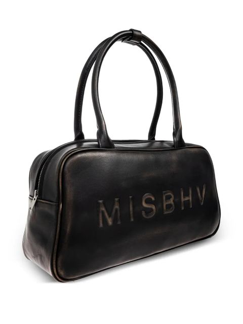 MISBHV embossed-logo tote bag - Black