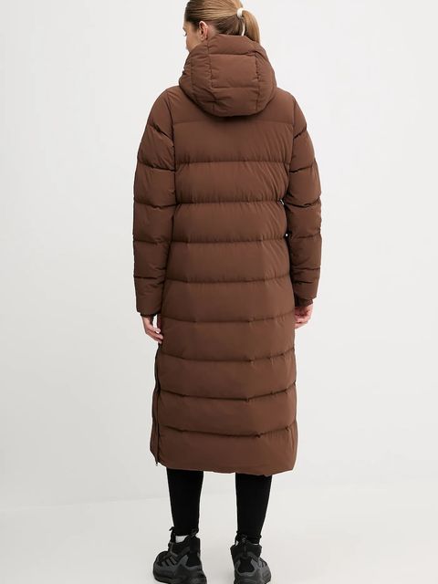 Columbia kurtka puchowa Amaze Puff kolor brązowy zimowa 2134894