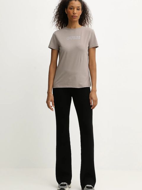 Guess t-shirt BRIANA damski kolor beżowy V3BI11 J1314 - zdjęcie produktu nr 2