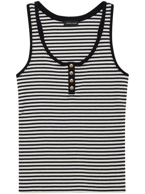 ANINE BING Alessia tank top - Black - zdjęcie produktu nr 1