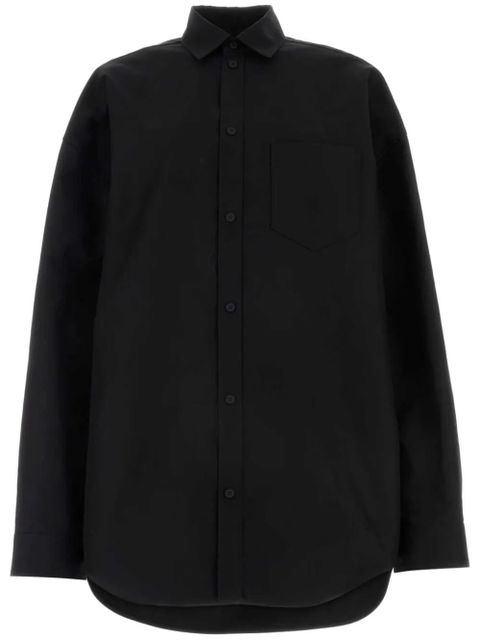 Balenciaga Cotton Shirt - Black - zdjęcie produktu nr 1
