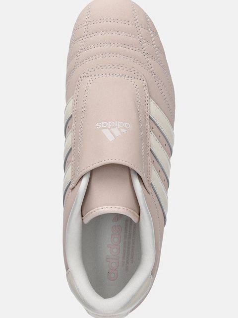 adidas Originals sneakersy nubukowe Taekwondo damskie kolor beżowy JS4523