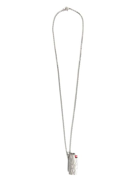 PUCCI lighter case mini necklace - Silver - zdjęcie produktu nr 1