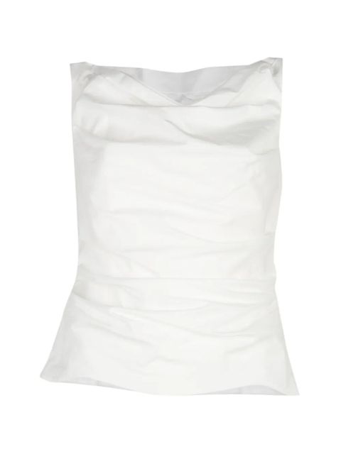 Simkhai Maisel draped top - White - zdjęcie produktu nr 1