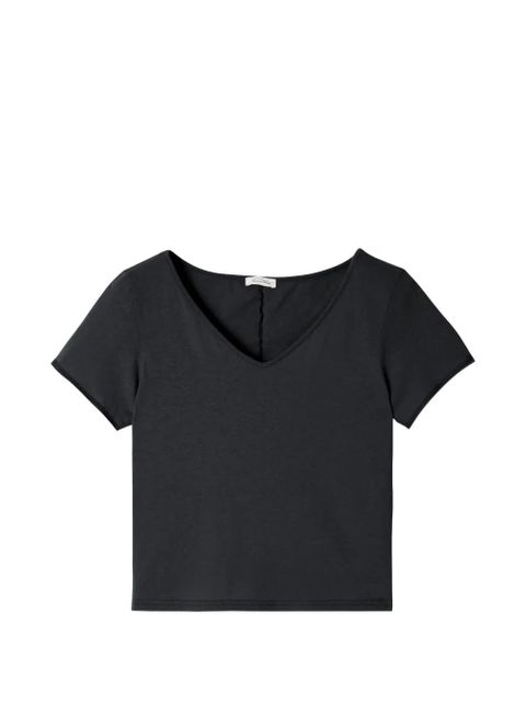 American Vintage V-neck short-sleeve T-shirt - Black - zdjęcie produktu nr 1