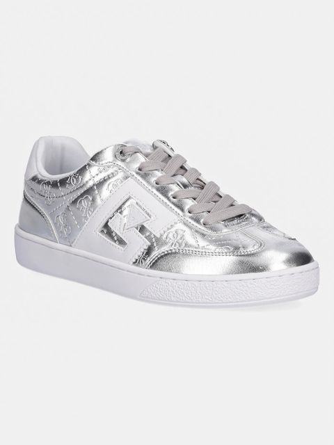 Guess sneakersy NOCHEE2 damskie kolor srebrny FLTNC2 LEL12 - zdjęcie produktu nr 1