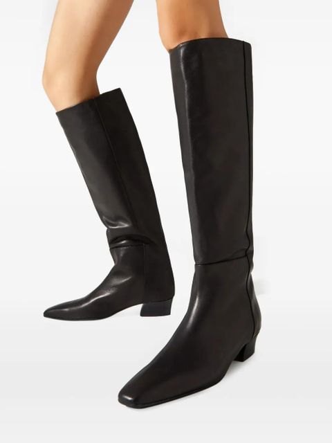 ATP Atelier Erve pointed boots - Black