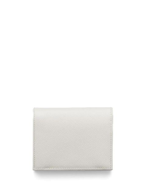 Prada Saffiano-leather bi-fold wallet - White - zdjęcie produktu nr 2