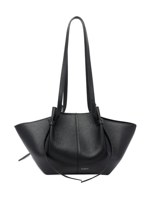 Yuzefi Mochi pebble-grain two-strap shoulder bag - Black - zdjęcie produktu nr 1