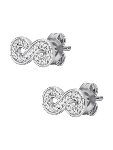 Fossil kolczyki srebrne JFS00634040 - zdjęcie produktu nr 2