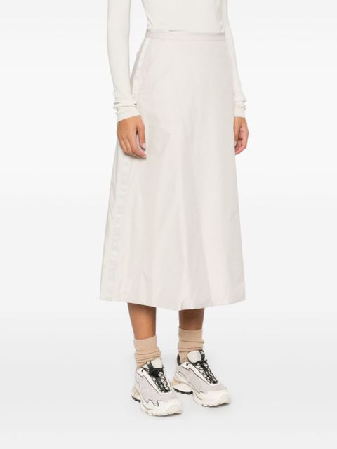 Moncler padded midi skirt - Neutrals
