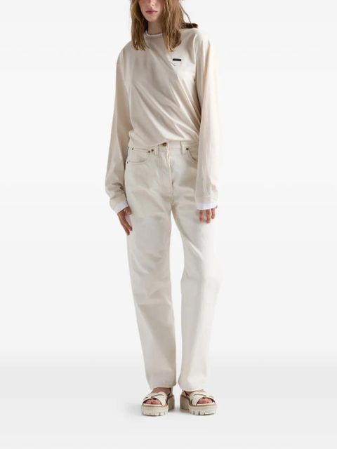 Prada old denim five-pocket jeans - White - zdjęcie produktu nr 2