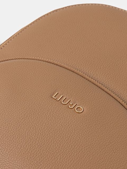 Liu Jo plecak damski kolor brązowy mały gładki AA6209 E1012