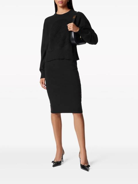 Versace Medusa towel sweater - Black - zdjęcie produktu nr 2