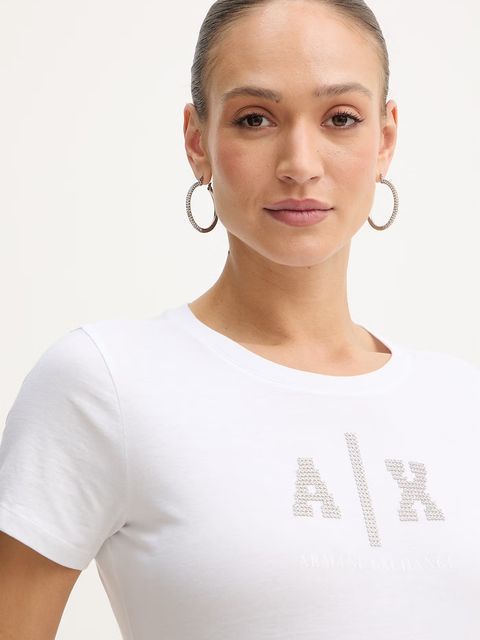 Armani Exchange t-shirt bawełniany