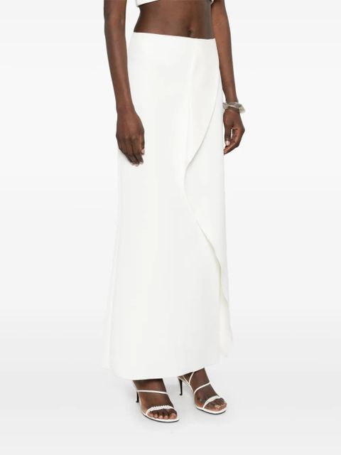 Acler Underwood maxi skirt - White