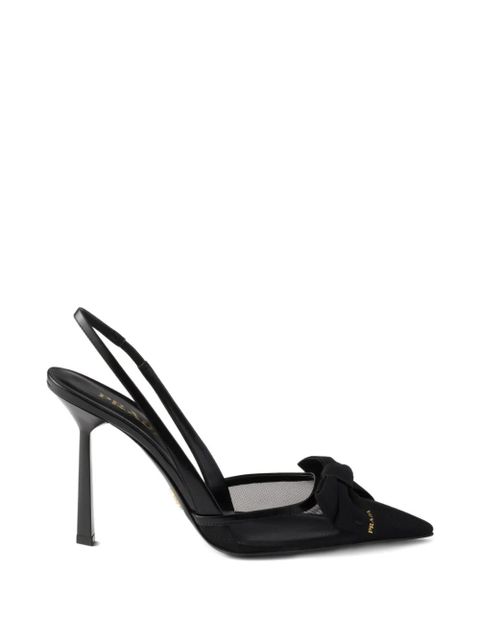 Prada mesh heeled pumps - Black - zdjęcie produktu nr 1