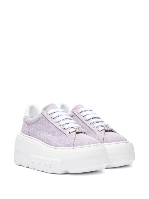 Casadei Nexus lace-up sneakers - Purple - zdjęcie produktu nr 2