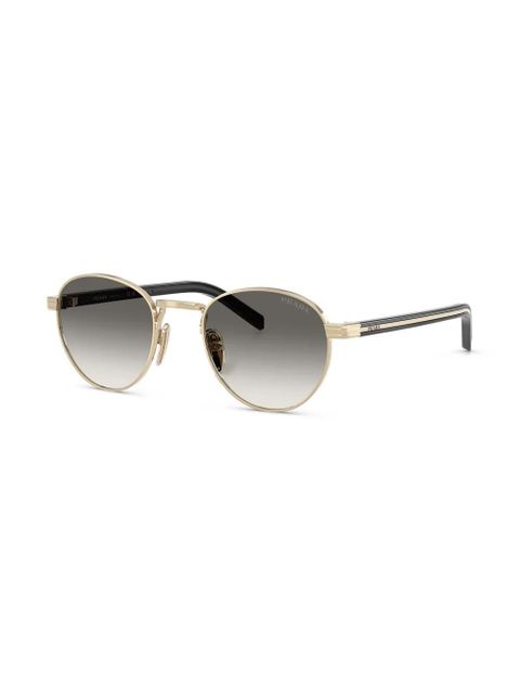 Prada Eyewear round-frame sunglasses - Gold - zdjęcie produktu nr 2