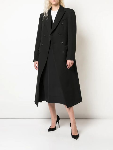 WARDROBE.NYC x The Woolmark Company Release 05 double-breasted coat - Black - zdjęcie produktu nr 2