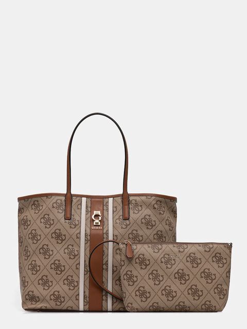 Guess torebka ERENIA kolor beżowy HWSO78 38240 - zdjęcie produktu nr 1