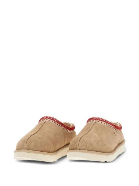 UGG braided-trim suede slippers - Brown - zdjęcie produktu nr 2
