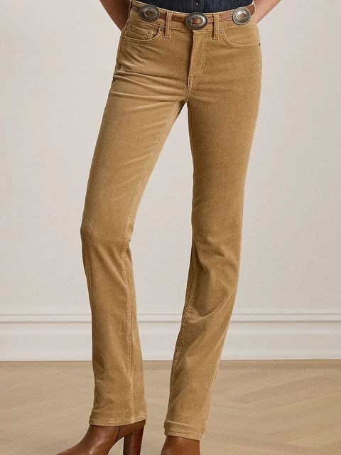 Lauren Ralph Lauren spodnie sztruksowe - zdjęcie produktu nr 1