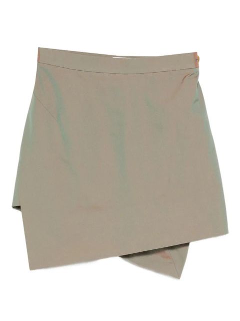Vivienne Westwood Infinity asymmetric mini skirt - Green - zdjęcie produktu nr 1