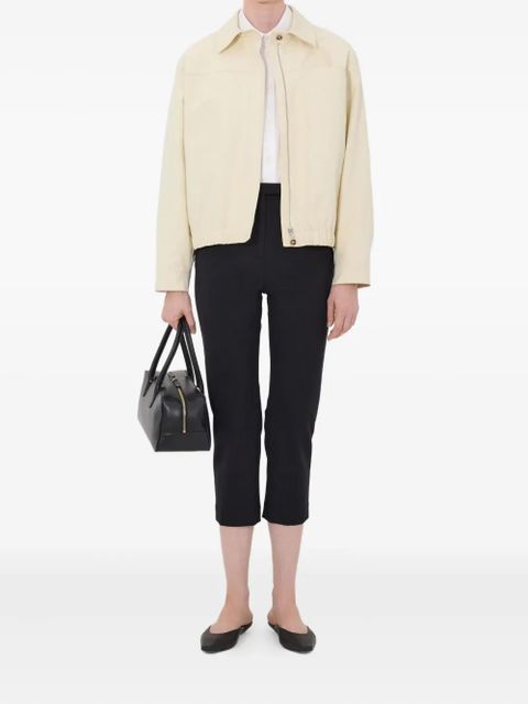 LouLou de Saison Drew elasticated waist cotton jacket - Neutrals - zdjęcie produktu nr 2
