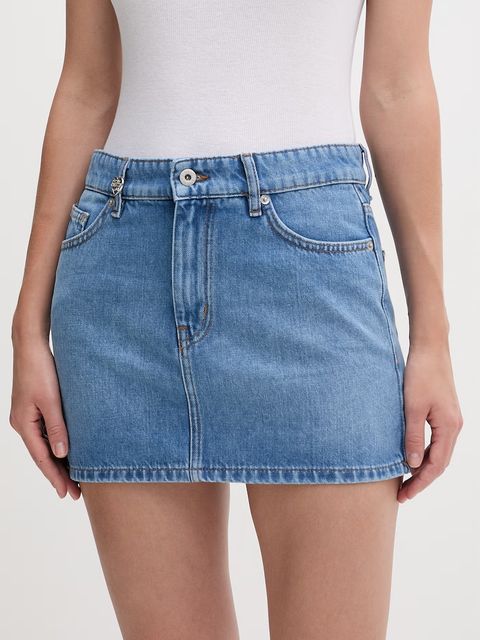 HUGO Blue spódnica jeansowa Galanie_B - zdjęcie produktu nr 2