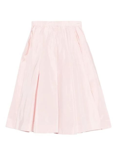 Prada pocketed midi A-line skirt - Pink - zdjęcie produktu nr 1
