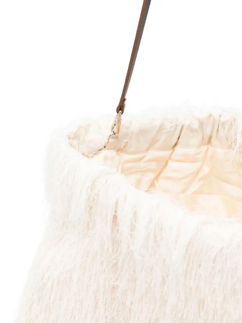 Alysi fringed shoulder bag - Neutrals - zdjęcie produktu nr 2
