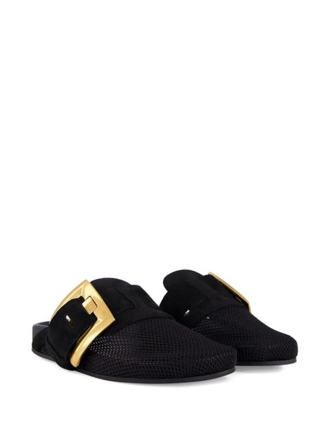 Balmain Anthem flat mules - Black - zdjęcie produktu nr 2