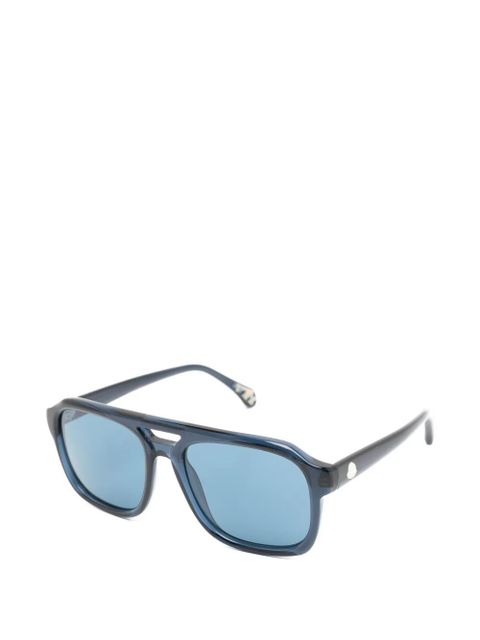 Moncler Eyewear Vantos transparent pilot sunglasses - Blue - zdjęcie produktu nr 2