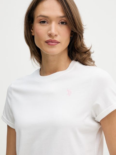 U.S. Polo Assn. t-shirt bawełniany CREW NECK